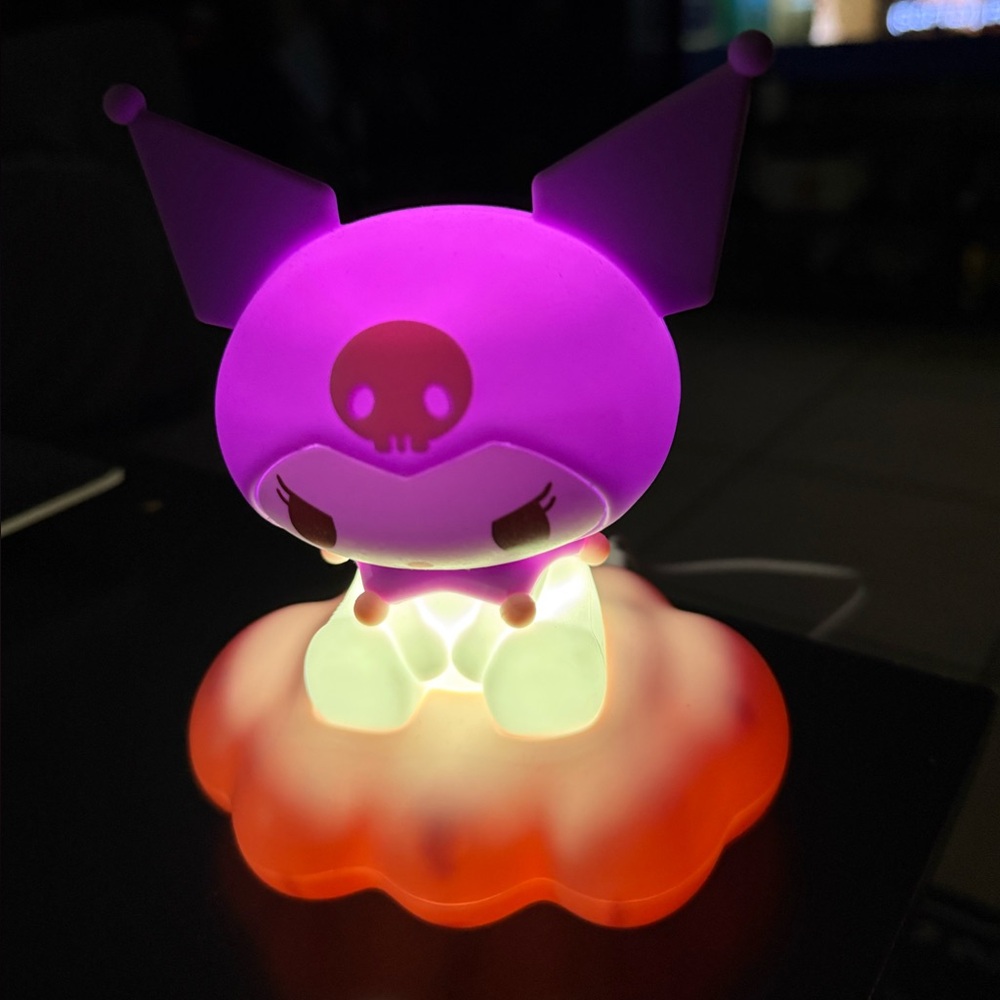 Kuromi desk light decoration